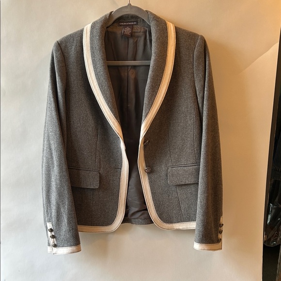 Chelsea & Theodore Wool Blend Blazer - Picture 11 of 11